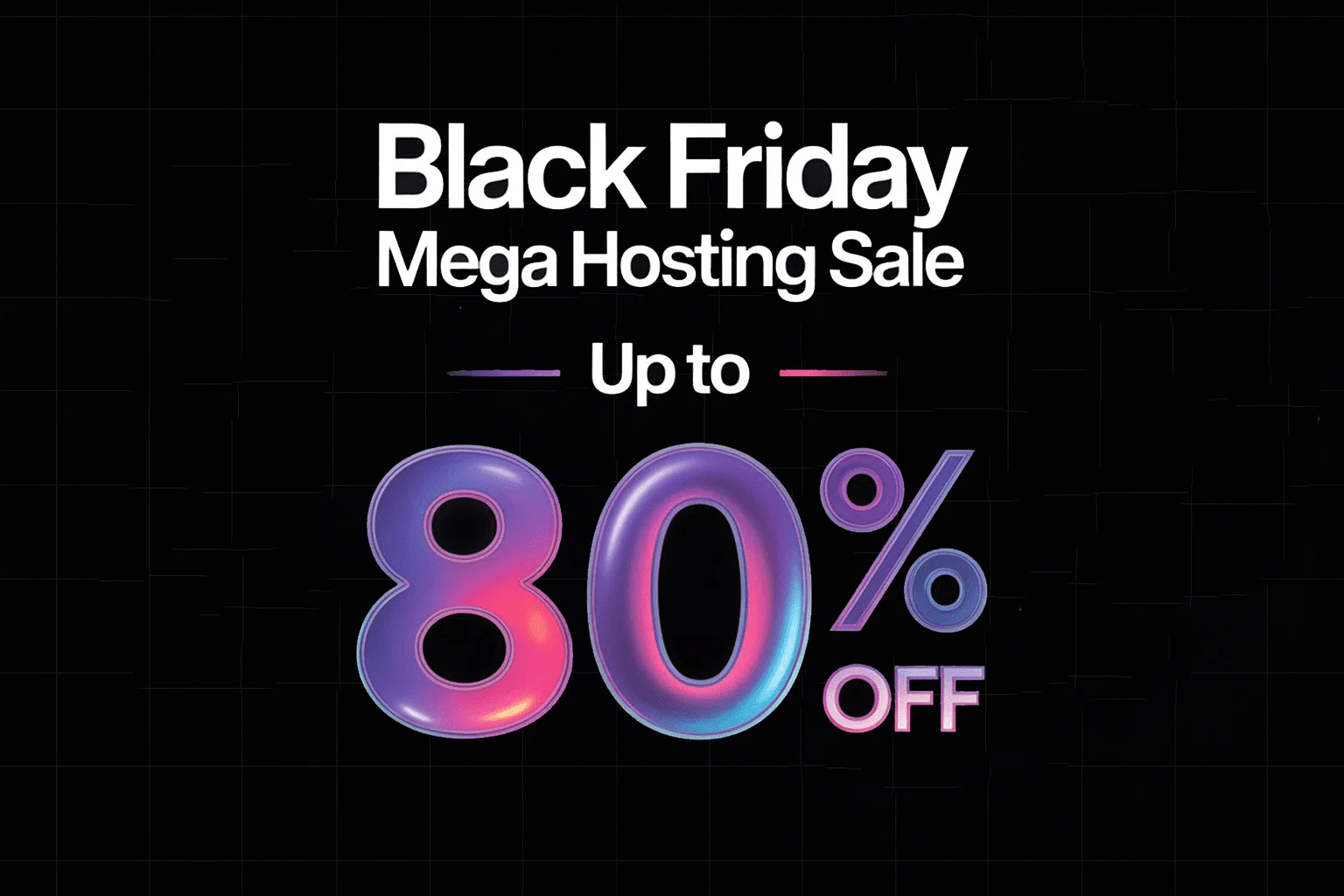 Black Friday Hosting Deals 2025